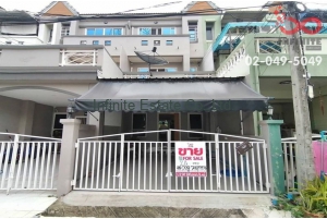 85277, ขายทาวน์เฮ้าส์ 3 ชั้น หมู่บ้านเพชรวัฒนะ ถนนเลียบคลองประปา ใกล้จุดขึ้นลงทางด่วนสายบางประอิน-ปากเกร็ด 