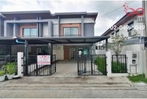 85365, ขายทาวน์โฮม เนเชอร่า เทรนด์ รัตนาธิเบศร์ - ราชพฤกษ์ ซอยบางเลน 21 บ้านหลังริม ไม่เคยเข้าอยู่
