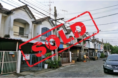81066, ขายทาวน์เฮ้าส์ 2ชั้น หมู่บ้านณัฐกานต์2 ซอยพหลโยธิน52