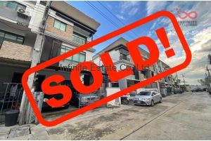 86057, ขายทาวน์โฮม 3 ชั้น ลิฟวิ่ง เรสซิเดนซ์ รังสิต-ราชพฤกษ์ ถนนบางบัวทอง - บางพูน