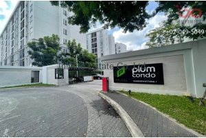 88728, ขายคอนโด พลัมคอนโด แจ้งวัฒนะ สเตชั่น เฟส 1 ชั้น 4 เฟอร์ครบพร้อมอยู่