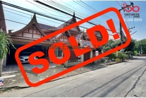 86360, ขายบ้านเดี่ยว 2 ชั้น 65 ตารางวา เรือนไทยเบญจรงค์ บางกรวย-ไทรน้อย ซอยบัวทองเคหะ