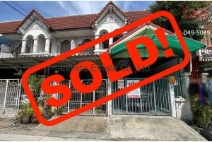 86598, ขายทาวน์เฮ้าส์ 2 ชั้น  18 ตารางวา เสนาวิลล่า 3 ซอยคู้บอน 27 ถนนคู้บอน