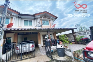 86775, ขายและให้เช่าทาวน์โฮม 2 ชั้น 27 ตารางวา หมู่บ้านพฤกษาวิลล์ 5 ถนนประชาร่วมใจ หลังริม