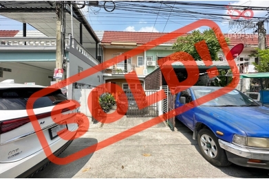 89272, ขายทาวน์เฮ้าส์ 2 ชั้น หมู่บ้านรินทร์ทอง เนื้อที่ 17.5 ตารางวา ถนนรามคำแหง