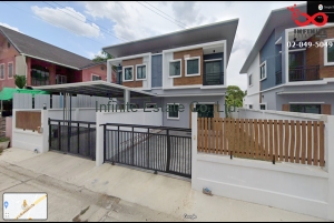 87337, ขายบ้านแฝด 2 ชั้น  ถนนสุขาภิบาล 5 ซอย 37 ใกล้ทางด่วนรามอินทรา-อาจณรงค์