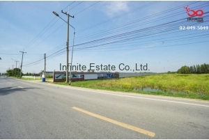 90397, ขายที่ดิน 2ไร่ ถมแล้ว ถนนกาญจนาภิเษก อำเภอสามโคก ปทุมธานี