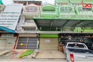 87958, ขายอาคารพาณิชย์ 3.5 ชั้น ถนนกาญจนาภิเษก ซอยหมู่บ้านดี.เค