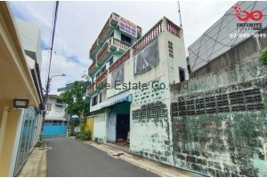 90521, ขายตึก3ชั้น 22 ตารางวา ถนนพระราม 4 ซอยตรอกฉลองกรุง