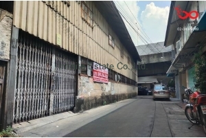 88123, ขายที่ดิน พร้อมโกดัง 176 ตารางวา ถนนมหาพฤฒาราม ซอยสหมิตร 