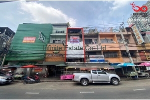 92038, ขายอาคารพาณิชย์ 4ชั้น ติดถนนกรุงเทพฯ–นนทบุรี บางซื่อ ใกล้รถไฟฟ้าสายสีม่วง