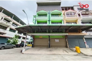 87959, ขายอาคารพาณิชย์ 3.5 ชั้น แปลงมุม 2 หลังตีทะลุ 50 ตารางวา ถนนกาญจนาภิเษก ซอยพระยามนธาตุ 