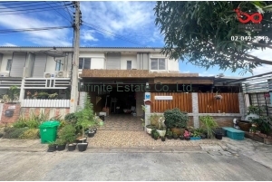 88461, ขายทาวน์โฮม 2 ชั้น บ้านพฤกษา 81 พหลโยธิน-นวนคร ถนนกุญชร หลังริม