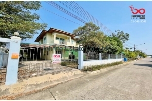 88661, ขายบ้านเดี่ยว 2 ชั้น ศิริทรัพย์ บ้านแพ้ว 1 งาน 74.4 ตารางวา ถนนพระราม2