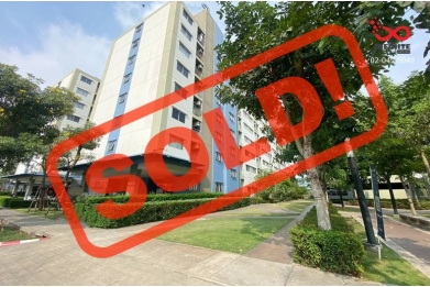 88883, ขายคอนโด ลุมพินี ทาวน์ชิป รังสิต-คลอง1 2ห้องนอน เนื้อที่ 43.49 ตารางเมตร ชั้นที่3 ตึกB8