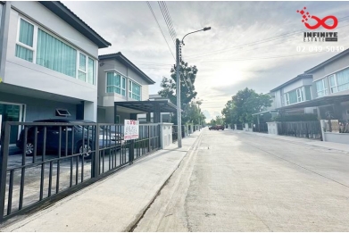 89320, ขายบ้านแฝด 2 ชั้น แกรนด์ พลีโน่ บางนา-อ่อนนุช ถนนกิ่งแก้ว ซอยกิ่งแก้ว 37 หลังมุม