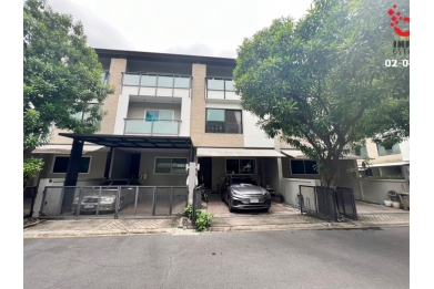 89652, ขายทาวน์โฮม 3 ชั้น หมู่บ้านไพรเวท เนอวานา ไลฟ์ เอ็กซ์คลูซีฟ เนื้อที่ 30.8 ตารางวา ถนนประดิษฐ์มนูธรรม