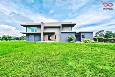 90136, ขายบ้านเดี่ยว 2 ชั้น หมู่บ้านเลควูด 2ไร่ 284 ตารางวา ถนนบางนา-ตราด สมุทรปราการ 