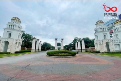 90208, ขายบ้านเดี่ยว 2 ชั้น 79.1 ตารางวา หมู่บ้านเดอะ แกรนด์ พระราม 2 ขายต่ำกว่าทุน