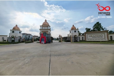 92237, ให้เช่าบ้านเดี่ยว แกรนดิโอ รามอินทรา-วงแหวน กาญจนาภิเษก หลังมุม 2ชั้น 72ตรว.