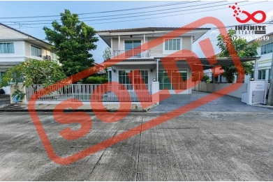 90141, ขายบ้านเดี่ยว 2 ชั้น เนื้อที่ 51 ตารางวา หมู่บ้านพฤกษ์ลดา รังสิต คลอง 4 ถนนไสวประชาราษฎร์ 