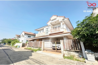 90279, ขายบ้านเดี่ยว 2 ชั้น หมู่บ้านบุรีรมย์ วงแหวน-ปิ่นเกล้า 53 ตารางวา ซอยวัดพระเงิน ถนนกาญจนาภิเษก