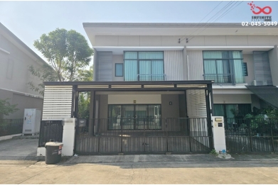 90416, ให้เช่าทาวน์เฮาส์ 2 ชั้น 26.6 ตารางวา พฤกษาวิลล์ วงแหวน-อ่อนนุช ถนนกาญจนาภิเษก 39  สมุทรปราการ 