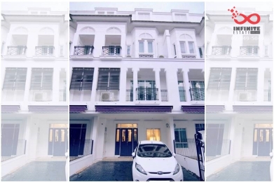 90886, ขายทาวน์โฮม 3 ชั้น 24.7 ตารางวา ลีออง สุขุมวิท 62 ถนนสุขุมวิท