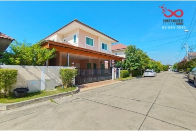 90530, ขายบ้านเดี่ยว 2 ชั้น 52.5 ตารางวา นนทรีฟลอร่า 52.5 ตารางวา ถนนกาญจนาภิเษก