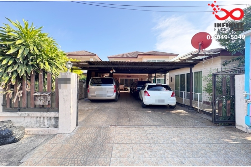 ขายบ้านเดี่ยว 2 ชั้น 99.6 ตารางวา  หมู่บ้านแสงสุวรรณ 3 ซอยนวมินทร์ 163 แยก 17 ถนนนวมินทร์-รามอินทรา 