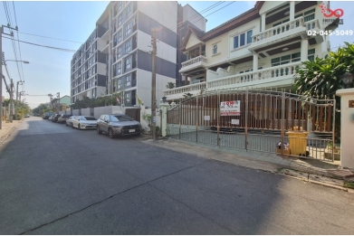 91125, ขายบ้านแฝด 3 ชั้น เนื้อที่ 50.6 ตารางวา ถนนสุทธิสารวินิจฉัย ซอย 20 มิถุนา