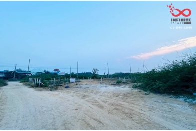 91129, ขายที่ดินเปล่า 135 ตารางวา แหลมผักเบี้ย อำเภอบ้านแหลม เพชรบุรี 