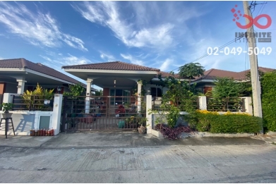 90830, ขายบ้านเดี่ยวชั้นเดียว บ้านรติรัตน์ ลาดปลาดุก - มะสง  ไทรน้อย