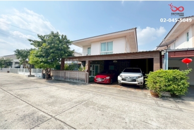 91114, ขายบ้านแฝด 2 ชั้น 50.6 ตารางวา ประภาทรัพย์ วงแหวน-หทัยราษฎร์ ซอยหทัยราษฎร์  39 ถนนหทัยราษฎร์ 