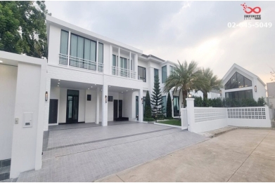 90781, ให้เช่าบ้านเดี่ยว 2 ชั้น 169.5 ตารางวา เพอร์เฟค มาสเตอร์พีซ ซอยสุขุมวิท 77 ถนนลาดกระบัง  สมุทรปราการ 