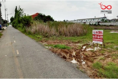 91227, ขายที่ดินเปล่า ถมแล้ว 200 ตารางวา คลองสอง ปทุมธานี