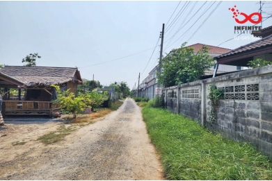 91299, ขายที่ดินเปล่าถมแล้ว 400 ตารางวา ถนนวัดลาดปลาดุก บางใหญ่ 