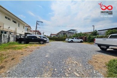 91353, ขายที่ดินถมแล้ว 86.3 ตารางวา ซอยอินทามาระ41 ถนนสุทธิสารวินิจฉัย ใจกลางเมือง ใกล้ MRT สุทธิสาร