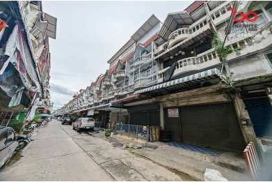 91552, ขายอาคารพาณิชย์ 4 ชั้น ใกล้ตลาดมีนบุรี ซอยสีหบุรานุกิจ 13 มีนบุรี