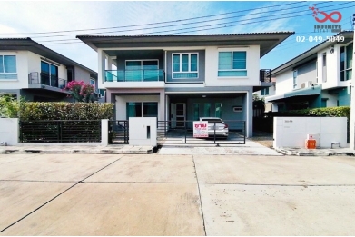 91413, ขายบ้านเดี่ยว ราชพฤกษ์ 2 ชั้น ฮาบิเทีย บอนด์ พร้อมอยู่ ใกล้โรบินสัน ราชพฤกษ์