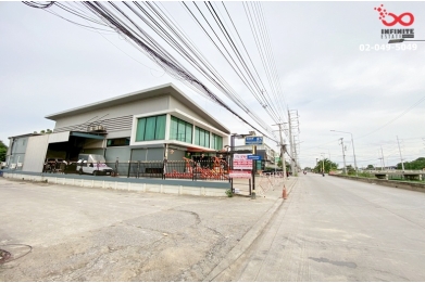 91527, ให้เช่าออฟฟิศ+โกดัง 2 ชั้น  ถนนรังสิต-นครนายก 250 ตารางวา คลองหลวง ปทุมธานี 