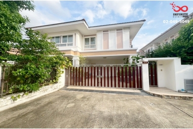 91682, ขายบ้านเดี่ยว 2 ชั้น วิชั่น พาร์ค วิลล์ ประชานิเวศน์ 3 นนทบุรี ใกล้ทางด่วน  พร้อมอยู่