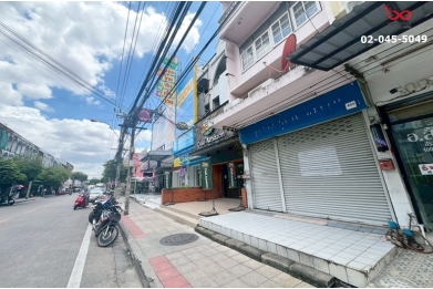 91581, ขายอาคารพาณิชย์ 4 ชั้น  ติดถนนใหญ่ เสนานิคม 1 