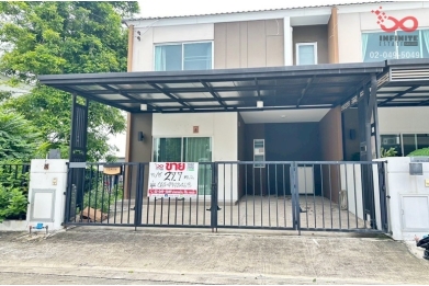 91739, ขายทาวน์เฮาส์ เดอะคอนเนค ติวานนท์-แจ้งวัฒนะ 27ตรว.หลังริม พร้อมอยู่  