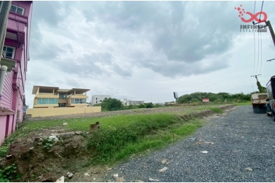 91589, ขายที่ดินถมแล้ว 398 ตรว.สุขาภิบาล 2 ซอย 4 ใกล้สุวรรณภูมิ