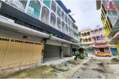 91796, ขายอาคารพาณิชย์ 4.5ชั้น 2คูหา 24ตรว.ตลาดบางปะกอก สุขสวัสดิ์