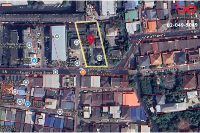 91999, ขายที่ดินเปล่า 363 ตรว.ถมแล้ว โชคชัย 4 ลาดพร้าว ทำเลดี 