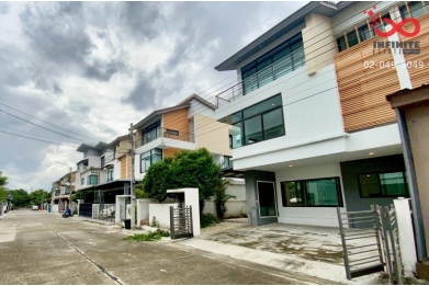 92001, บ้านแฝด 3 ชั้น 40 ตรว.เวอรีเดียน ราชพฤกษ์-บางบัวทอง ใกล้MRT บางรักใหญ่