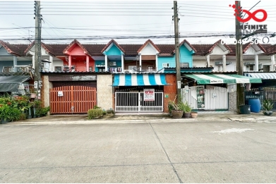 92174, ให้เช่าทาวน์เฮ้าส์ 2ชั้น เลียบวารี 55 ม.สินอนันต์ หนองจอก 2นอน 20ตรว.  