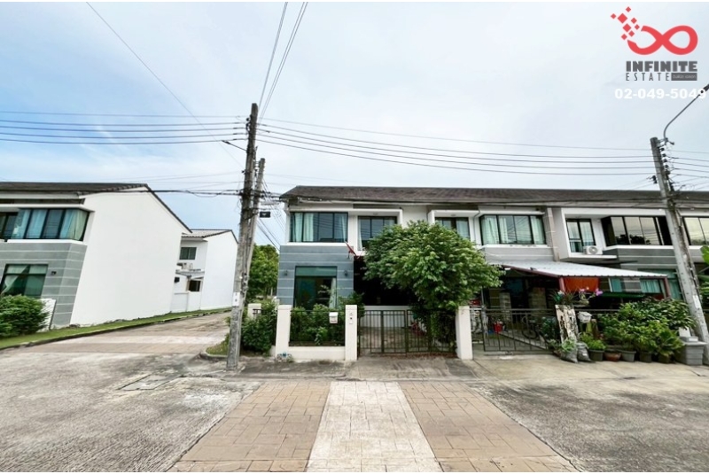 ขายทาวน์เฮาส์ หลังมุม เดอะวิลล่า รามคำแหง–สุวรรณภูมิ 2ชั้น 20ตร.วา